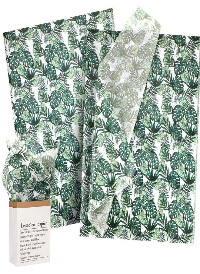 Kolldenn 120 Sheets 20 x 28 Inch Eucalyptus Tissue Paper Green Gift Wrapping Paper Greenery Packaging Bag for Wedding Birthday Showers Chrismas Summer DIY Art Craft Party Favor Decoration(Vivid Style) - Image 3